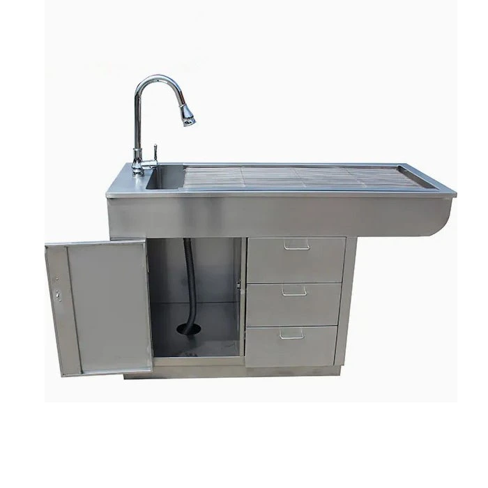 Ветеринариялық клиниканың үй жануарларын күту үстелі