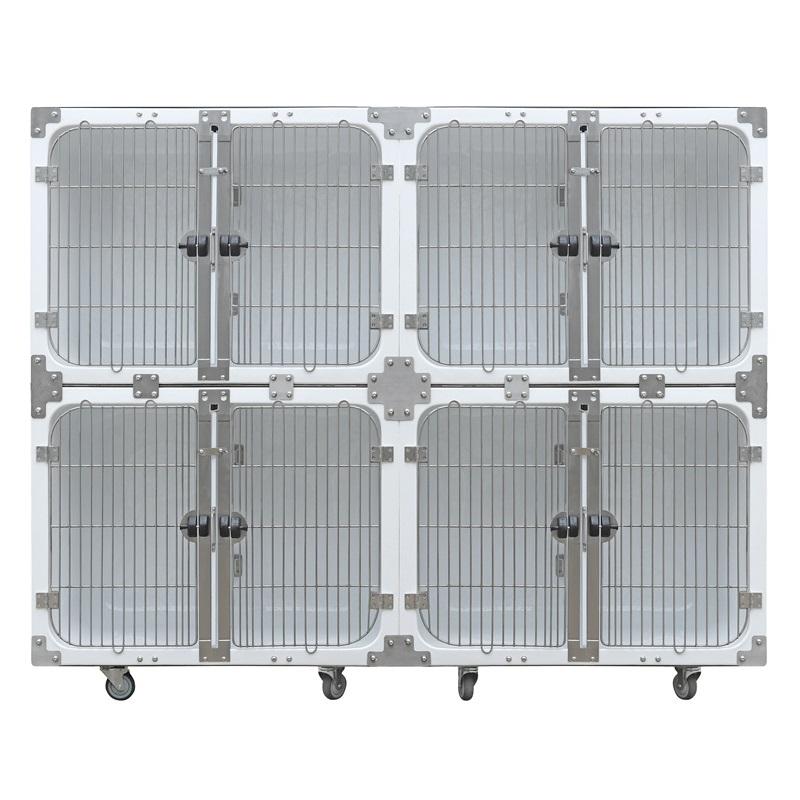 Ветеринариялық су өткізбейтін шыны талшықты модульдік ит торы